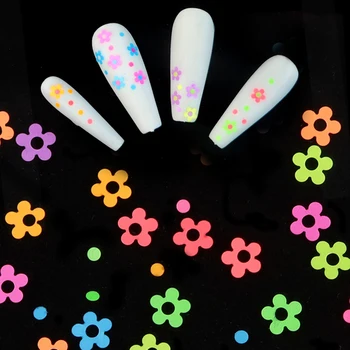 Jõulud Lumehelves Kuju Nail Art Glitter Helbed 3D Plum Blossom Värvilised Litrid poola Maniküür DIY Disain Küünte Kaunistamiseks