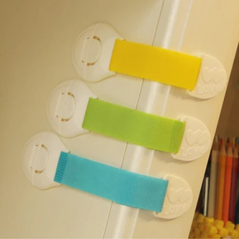 1tk Plastikust Laps, Lapsed, Beebi Turvalisus turvalukk Baby Care & Ohutus-Turvalisus Ukse Lukk Toodete Garderoobi Kapp