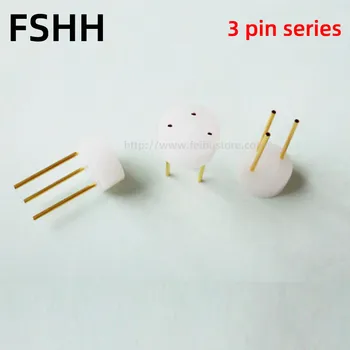 FSHH-3-1 3pin laser diode test socket Ring 3pin LD avastamise pesa Valgustundlik temperatuuritundlik test socket