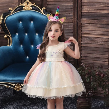 Printsess Lapsed Baby Kleit, Pidu Kleit Tüdruk Tutu Lapsed Riided Lastele Kujunduse Kleidid Sünnipäeva Kleit Vestido Kanda