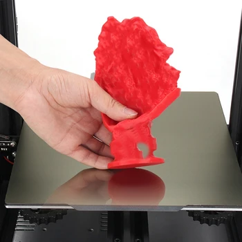 HOT-3D Printer Tarvikud netic Kevadel Terasest Film Sooja Voodi PEI Trükkimine, Paneel