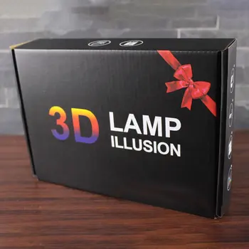 Sport Seeria 3D Stereo Vision Lambi 7 Akrüül Värvid Muutuvad USB-Toaline Öö-Öö Valgust laualamp