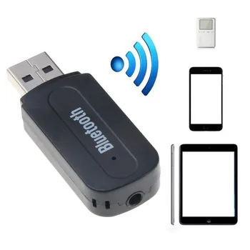 Kebidu USB Juhtmeta Bluetooth Stereo Music Vastuvõtja Dongle Adapter 3.5 mm Jack Audio-Kaabel Kõlarite jaoks iPhone xiaomi
