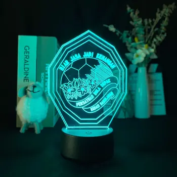 3D Lamp Dropship Tarne Armas BIAR JASA JADI KENNGAN Luminestsentsmaterjalide Öö Valguses Äratuskell Baasi Öö Lapsed Lambi Valguse Särav