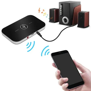 Uuendatud Kaks-Ühes-5.0 Bluetooth Audio-Saatja-Vastuvõtja AUX-in Pistik, USB-Dongle Muusika Traadita side Adapter Auto PC TV Kõrvaklapid