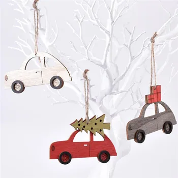 Värvikas Auto Tree Teenetemärgi 3 Tk Auto Tree Kaunistused Värvitud Laste Home Decor Jõulud Uue Aasta Kingitus Teenetemärgi