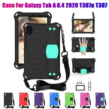 Case for Samsung Galaxy Tab 8,4 tolline 2020 T307/T307U Tablett Juhul Anti-Drop Tablett Seista ja Rihm