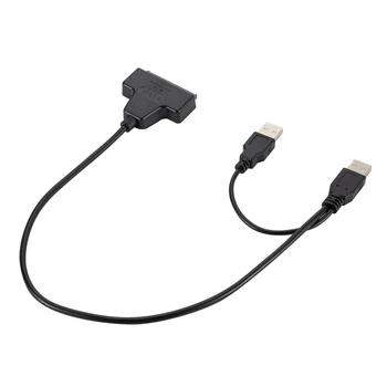 Kõvaketta Kaabel-USB Kaabel-USB 2.0 SATA 7 15 Pin Kaabel Välise Konverteri Adapter USB 2.0 Adapter 2,5 inch HDD SSD