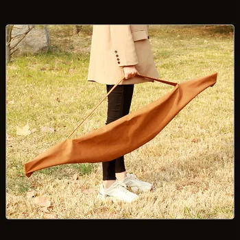 Traditonal Longbow Recurve Vibu Juhul Carry Bag for One-Piece Vibu PU Nahast Kott