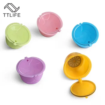 TTLIFE Plastikust Korduvkasutatavad Korduvtäidetavaid Kohvi Filter Kapsel Cup Dolce Gusto Masinad Kohvik Köök Vidinaid kohvimasina Filter