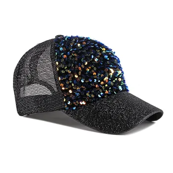 2021 UUS Pearl Litrid Baseball Cap Naiste Suvine Puuvillane Müts Tüdrukutele Snapback Hip-Hop Müts Gorras Casquette Luud Tüdruk Partei Müts