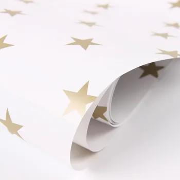 Loominguline Golden Star Kingitus Pakkimise Paber-50x70cm 10tk/Kott Kaetud Paberi Lill Kauplus Pakendid