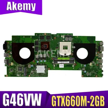 G46VW originaal emaplaadi ASUS ROG G46VW koos GTX660M-2GB Sülearvuti emaplaadi