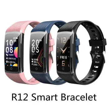 Smart Watch R12 Nutikas Käevõru Bänd Fitness Tracker Käepaela Vererõhku Jälgida Veekindel Naised Mehed Sport Käevõru