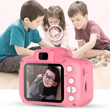 Multi-funktsioon digitaalne kaamera mänguasi kõrglahutusega Ekraan Chargable Fotograafia Rekvisiidid Väljas Mäng Sünnipäev Kingitus lastele