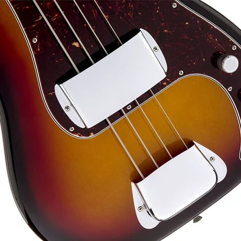 2 Sätestatud Electric Bass Kitarri Osad: 1 Set Protector Silla Plaadi Kaas ja Maastur Kate & 1 Sätestatud Silla Pikap Kate
