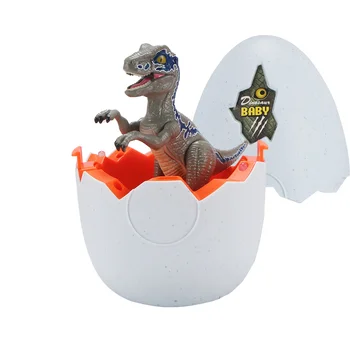 Kid Koorunud Muna Mudeli Simulatsioon Loomade Mudel Koorunud Muna Dinosaurus Mänguasi Väike Dinosaurus Muusika Haudemunade Heli LED Kingitus