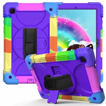 Baby Safe Armor Case for Samsung Galaxy Tab A7 10 4 2020. aasta SM-T500 SM-T505 T507 Põrutuskindel Hübriid Plastikust+Pehme, Räni, tablett+Pliiats