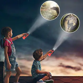Beebi Magab LED Dinosaurus Projektori Lamp Taskulamp Projektori Lamp Mänguasjad, Hele-kuni Pöörlevad Hariduslik Mänguasi Lastele Xmas Kingitus