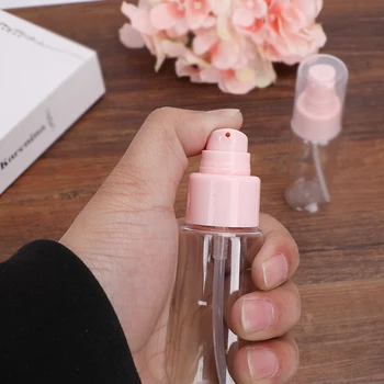 Plastikust Travel Spray Pudelit Professionaalne Uue Reisi Punkte Villimist Tühi Kosmeetika Mini Šampoon moodustavad Konteinerid 2tk