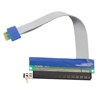 PCI-E PCI Express 16X 1X Ärkaja Kaardi Adapter Extender Flex Paindlik pikendusjuhe