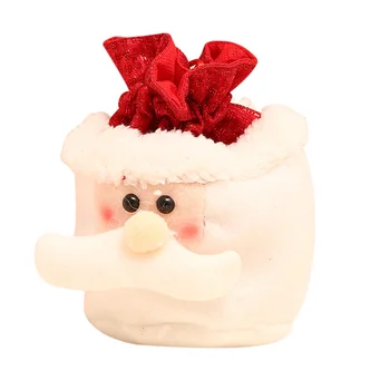 Santa Pingutusnöör Kotid Põder Xmas Lumememm Candy Kotid Ravida Kotid Jõulud Puhkus Kaunistused Pool