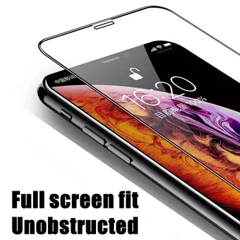 999D Täielikult Katta Klaasi iPhone 11 12 Pro XS Max X-XR 12 mini Ekraani Kaitsekile iPhone 8 7 6 6S Pluss Karastatud Klaas, Kile Puhul