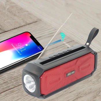 Solar Laadimine Bluetooth Kõlar Kaasaskantavad Juhtmeta Stereo Music Box Väljas Kõlar koos Taskulamp