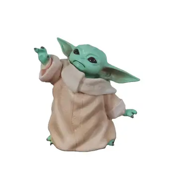 8cm Star Wars Beebi Yoda Kogumise Tegevus Joonis Mänguasi PVC Kääbus Mänguasjad Nukk Kaunistused, Mänguasjad Lastele