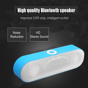 Bluetooth Kõlar,Kaasaskantav Bluetooth Kõlar 3D Stereo Juhtmevaba helisüsteemi Kõlar Support USB-TF Kaardi