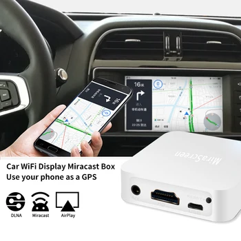 X7 Auto Wireless WIFI Peegel link Box HDMI-ühilduvate Dongle For iOS-või Android-Telefoni, Audio-Video Miracast kuvapeegeldus Auto