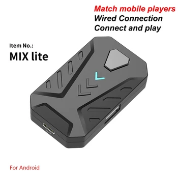 2021 Uus Kaasaskantav Mobile Gaming Klaviatuuri Hiire Konverteri Adapter MIX PRO / MIX LITE