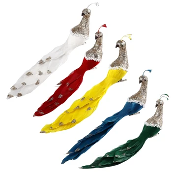 Imitatsioon Paabulinnu Mudel Armas Realistlik Vaht Sulgedega Lind Mini Dekoratiivsed Parvede Linnud Kodu Ornament Fotograafia Rekvisiidid