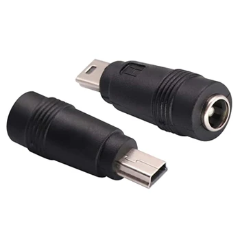 Mini USB Elektroonika Laadimine Tarvikud 2tk mini USB Meeste ja SM-5.5x2.1mm SM Sisekeermega Konnektor Vastupidav DC Converter