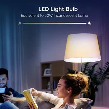 Wifi Smart Pirn Öö Valguses Töötab Alexa Kaja Ja Google ' i Kodu E27/E14/B22 LED Lamp sisevalgustus Neoon Lambi Vahetamine