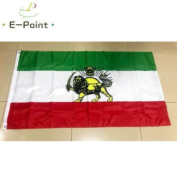 Impeerium Iraan Lipp Lipu 2ft*3ft (60*90cm) 3ft*5ft (90*150cm) Suurus jõulukaunistused Kodu Flag Banner Kingitused