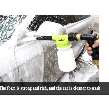 Multifunktsionaalne Aed Pihustatud Vesi Muru Sprinkler-Madal Surve Vaht Potid 2 in 1 1L autopesu Kastmiseks Saab