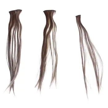 Naiste juustest Clip-In juuksepikendusi 7tk 70g 20inch Camel-pruun + Kuld-pruun