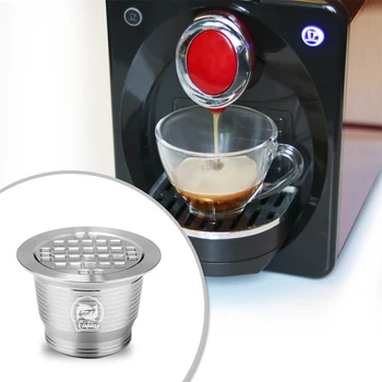 Korduvkasutatavad Kohvi Kapsel Filter Cup Kit kooskõlas Nespresso Korduvtäidetavaid Filtrid Korvid Pod Köök Kohvik Vahendid