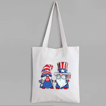 Patriootlikel Gnome Paar Ameerika Lipu 4. juuli Särk Armastus USA Graafiline Tees Naiste iseseisvuspäeva Tee Riided Patriootliku Tee