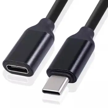Pikenduskaabel USB 2.0 High Speed 3A Type-C-Meeste ja Naiste Andmete Laadimine Extender Juhe Sülearvuti