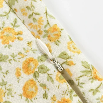 Suvel naiste vabaaja flower print slim-fit suspender kleit