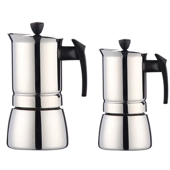 Roostevabast Terasest Kohvikann Espresso Mocha Latte Percolator Pliit Kohvimasin Pot Percolator Juua Tööriist