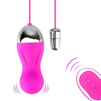 Naiste Masturbatsioon 10 Sagedus Laadimine USB Kegel Palli Vbrating Hüpped Muna Juhtmeta Kaugjuhtimispult Tupe Palli Vibraator
