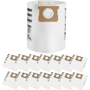 15Pack Tüüp E Asendamine Vaakum Filter Kotid ühildub Kauplus Vac 5-8 Gallon Vaakum Asendada Osa 90661 906-61 9066100