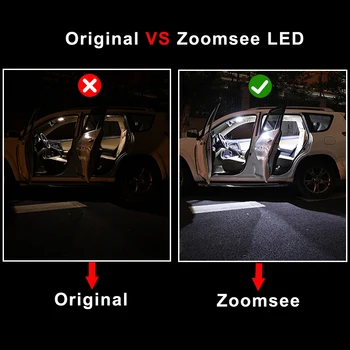 Zoomsee Salongi LED-Chevrolet Corvette 1984-2013 Canbus Sõiduki Pirn Sise-Dome Kaardi Lugemine Kerge vigadeta Auto Lamp Komplekt