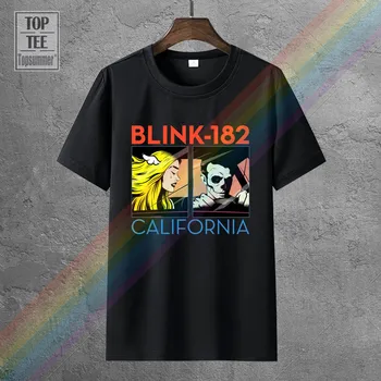 Blink 182 California Ametlik T-Särk Meestele, Keskmine