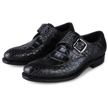 Hujingsha uus meeste kleit kingad päris krokodilli nahast sheos mehed ametliku kingad, meeste kingad