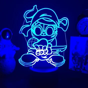 Akrüül Tabel Lamp Anime Öö Valguses Peretuba Kaunistamiseks Valgust, Cool Kids Laste Kingitus Jõuludeks Kingitus Iseloomu Öö Valguses