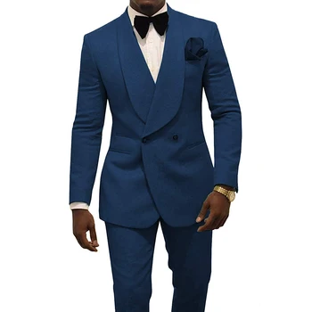 2 Tükki Salli Rinnamikrofon Peigmees Kanda Meeste Ülikonnad 2021 Burgundia Groomsmen Slim Fit Ametlik Õhtusöök Äri Ülikonnad Meestele (Jope+Püksid+Pael)